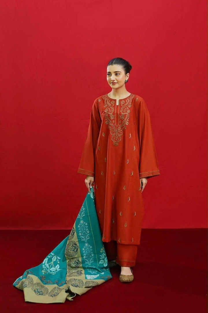 URGE PURE LAWN 3PC EMBROIDERED