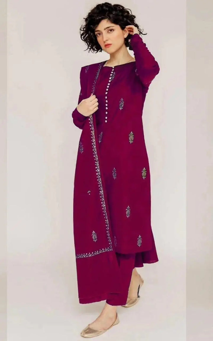 URGE PURE LAWN 3PC EMBROIDERED