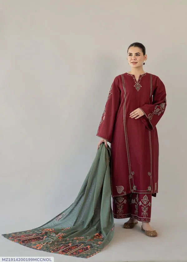 URGE PURE LAWN 3PC EMBROIDERED