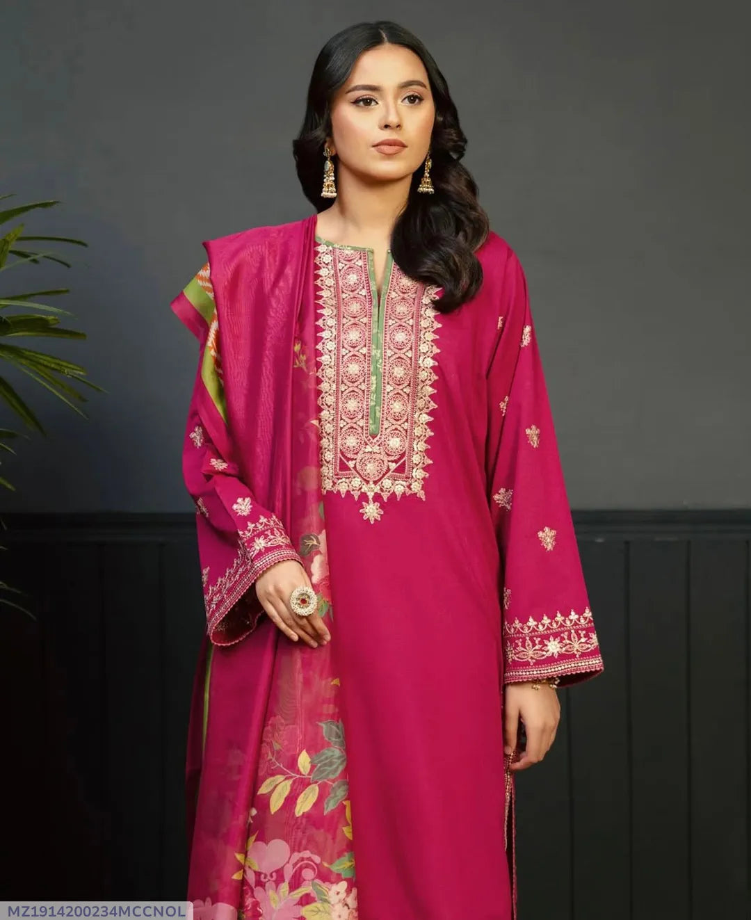 URGE PURE LAWN 3PC EMBROIDERED