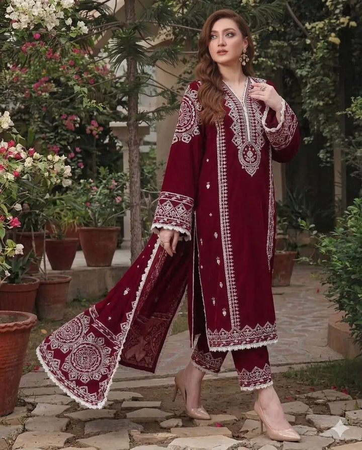 URGE PURE LAWN 3PC EMBROIDERED