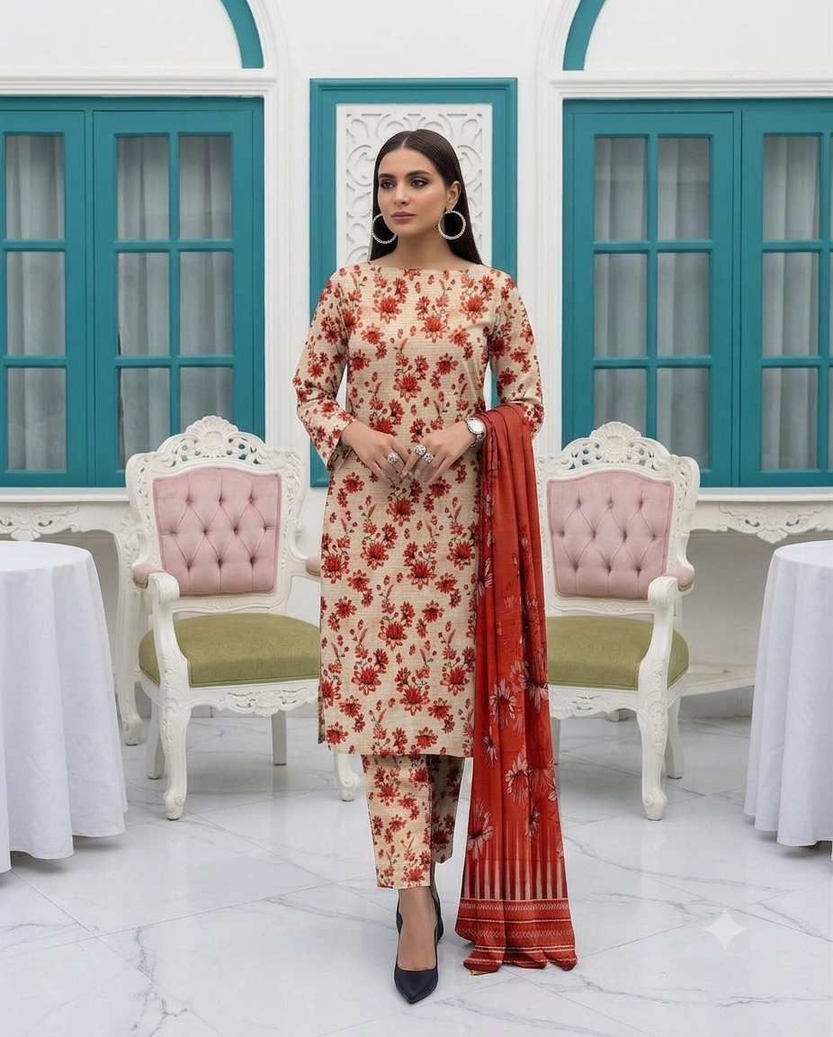 Gul Ahmed Bana Dora 2026 3pcs
