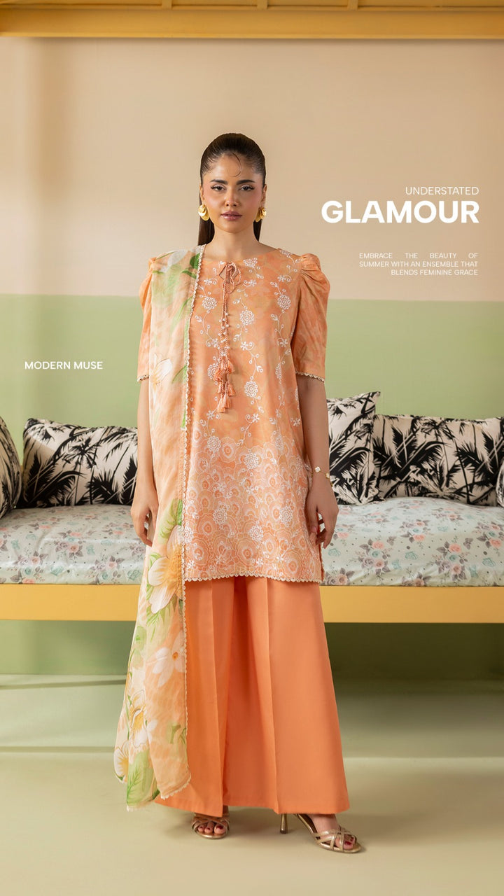Luxury Lawn Digital Printed Chicken Kari