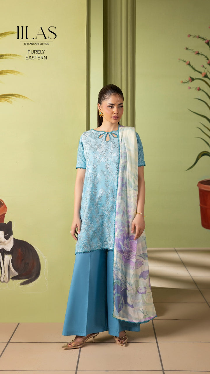 Luxury Lawn Digital Printed Chicken Kari