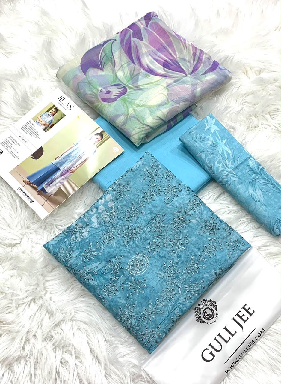 Luxury Lawn Digital Printed Chicken Kari