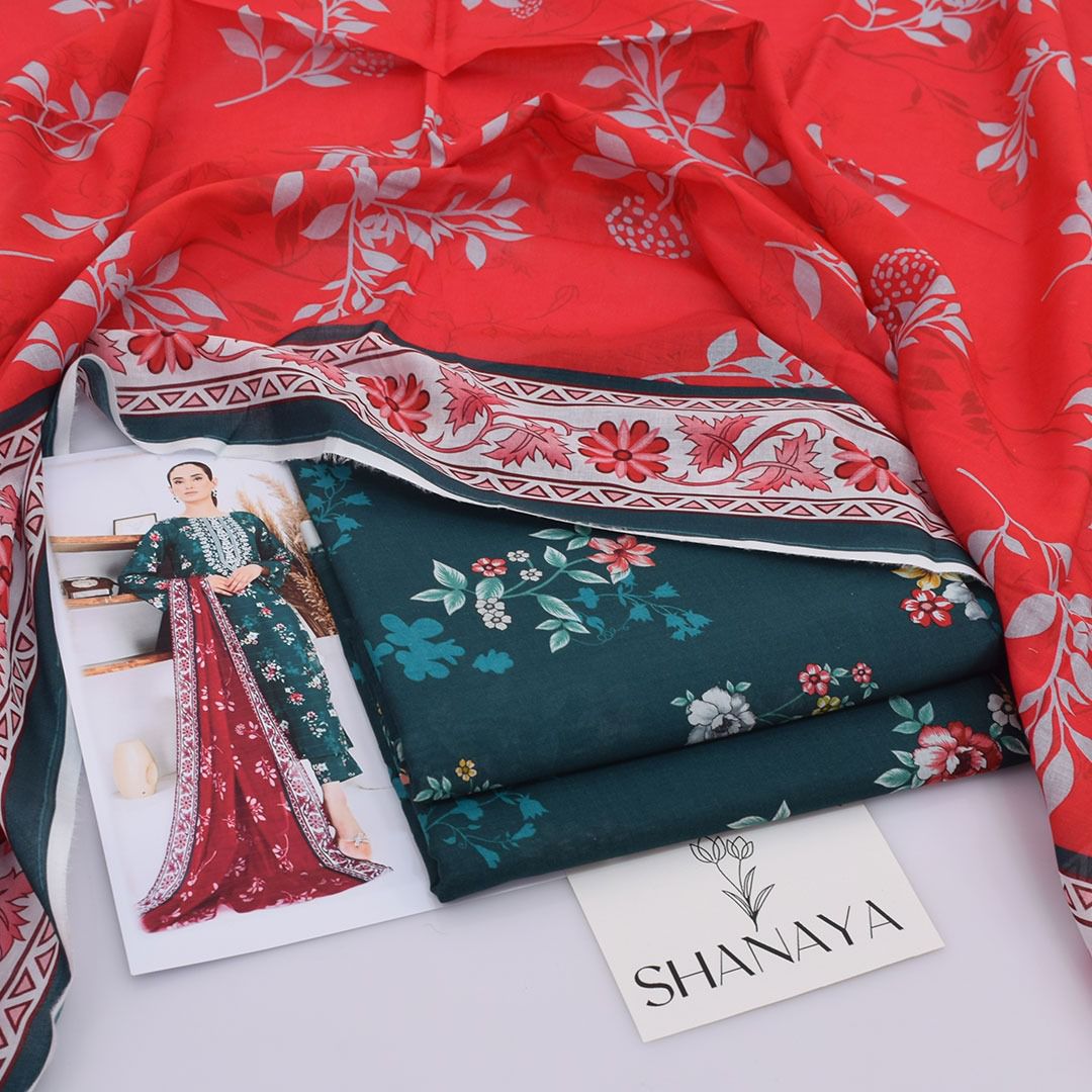 Shanaya brand Printed 3pcs 🦋✨