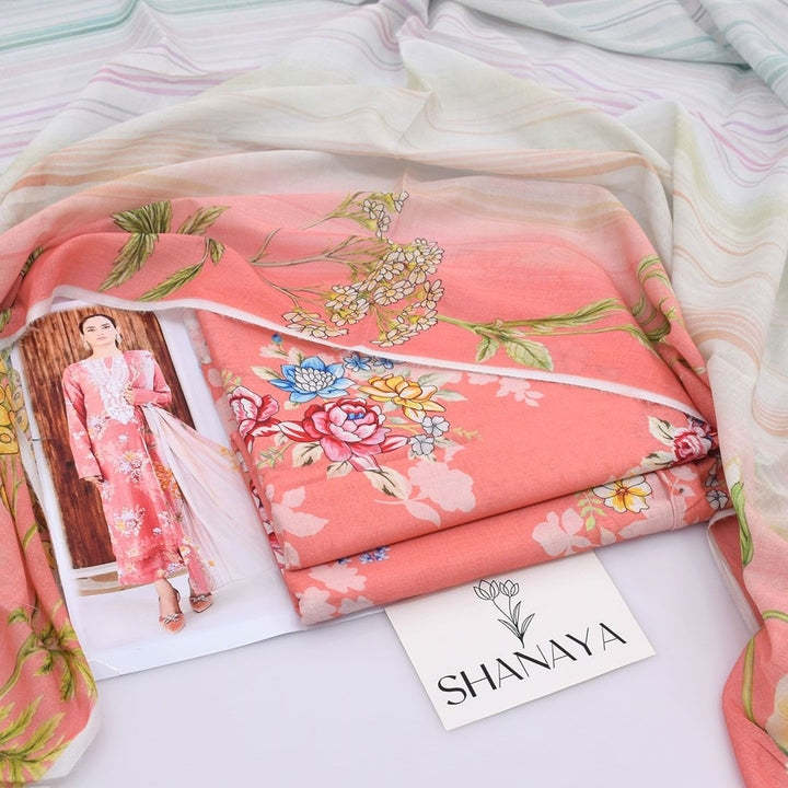 Shanaya brand Printed 3pcs 🦋✨