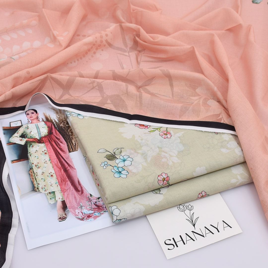 Shanaya brand Printed 3pcs 🦋✨