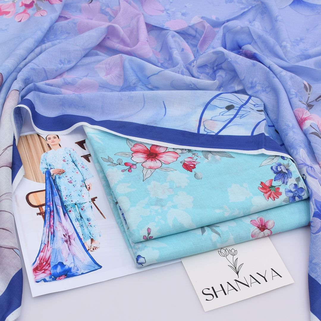 Shanaya brand Printed 3pcs 🦋✨