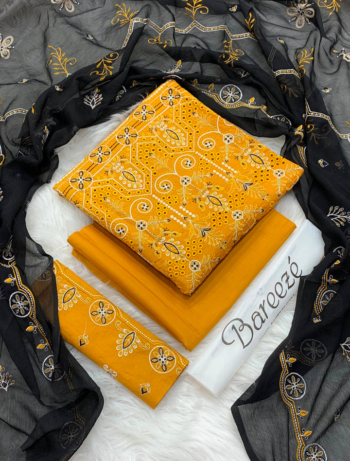 BAREEZE EMBRIODERY 3PC