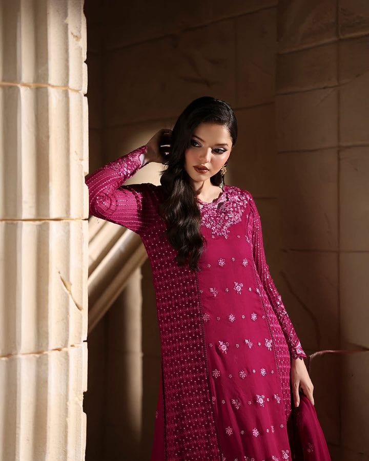 Ahmozi Presenting Azure Chiffon Collection