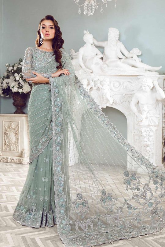 MARIA B NET SAREE
