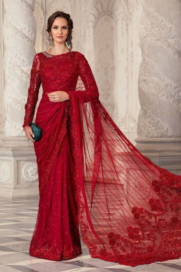 MARIA B NET SAREE