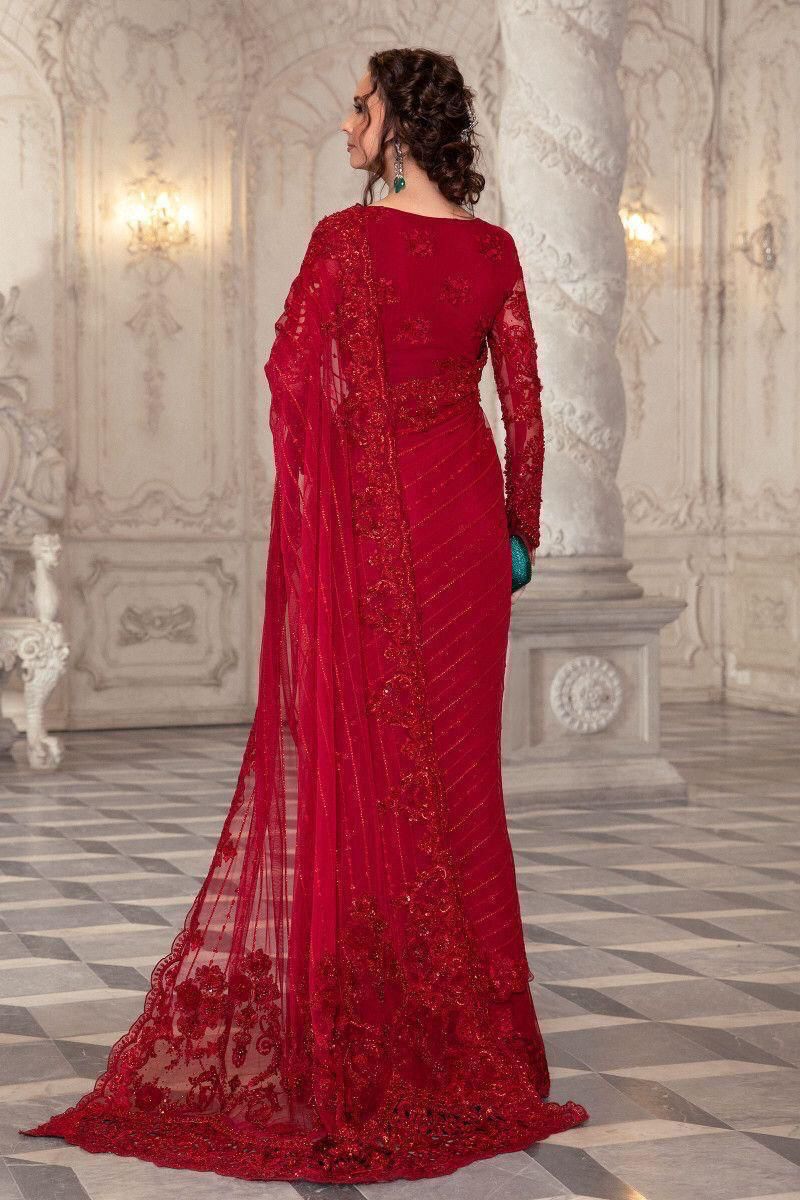 MARIA B NET SAREE