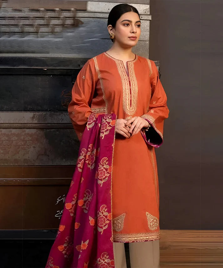 URGE PURE LAWN 3PC EMBROIDERED
