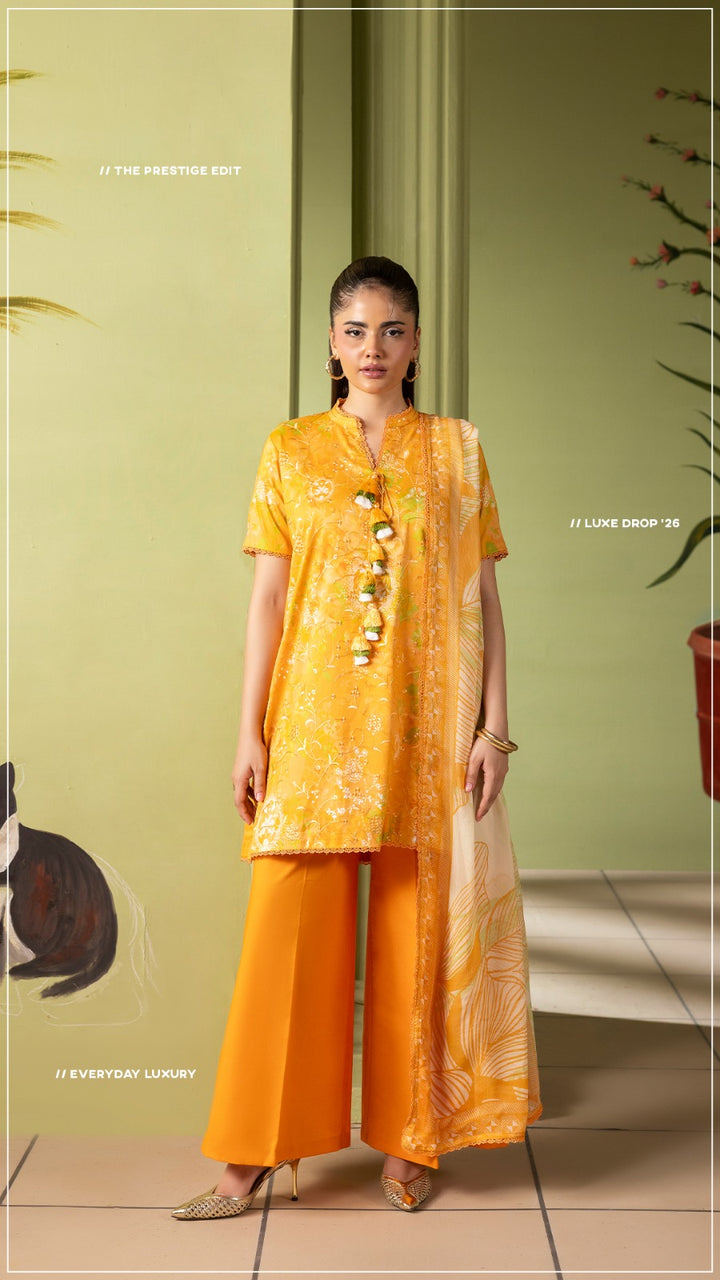 Luxury Lawn Digital Printed Chicken Kari