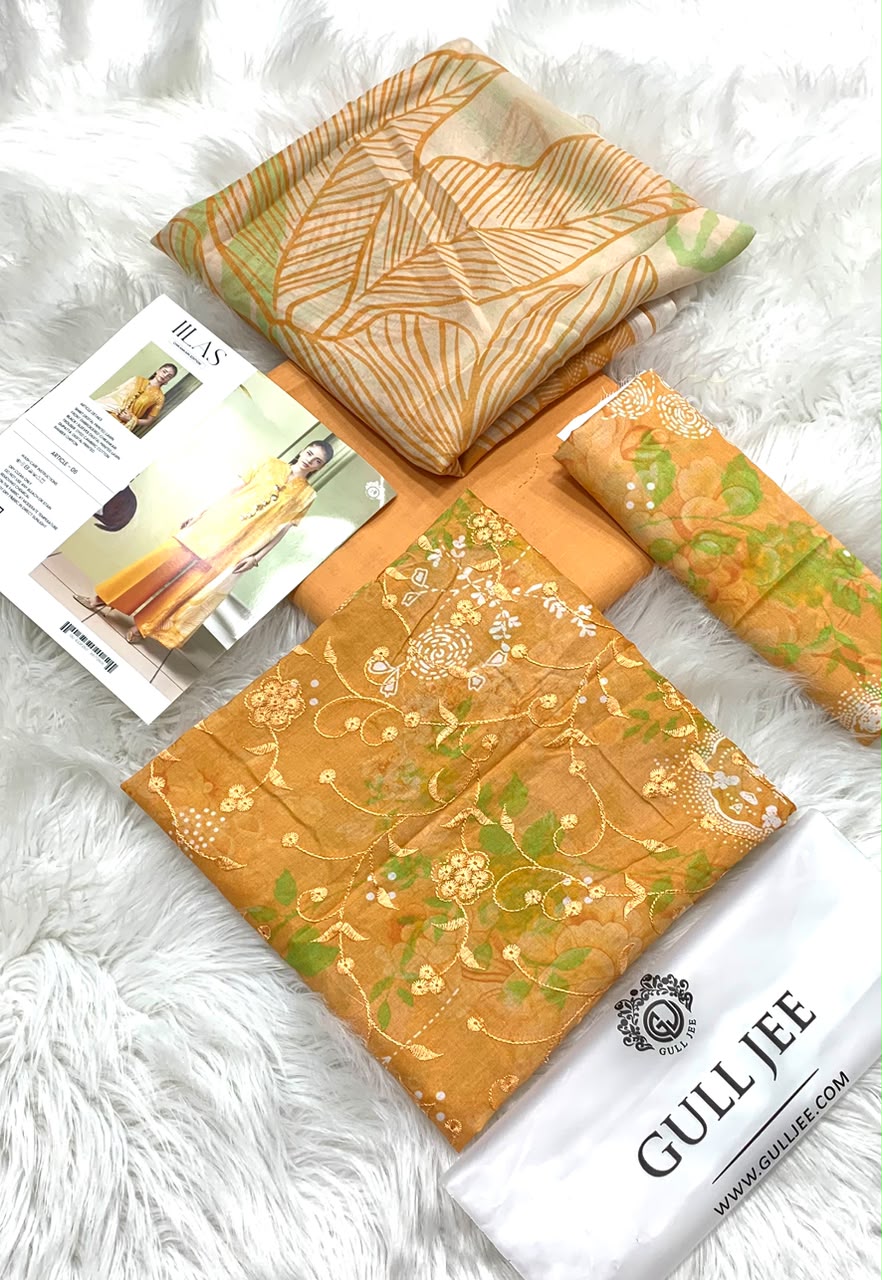 Luxury Lawn Digital Printed Chicken Kari